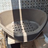 Borsa trasportino e cuccia per cane medio piccolo