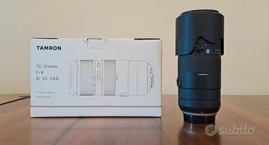 Obiettivo Tamron 70 - 210 mm F/4 Di VC USD