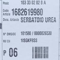 Serbatoio Urea - AdBlue