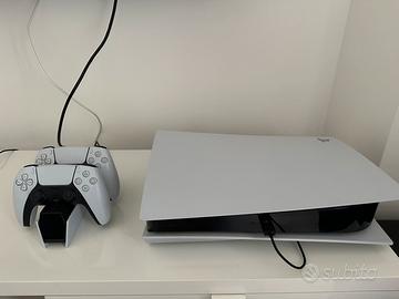 PlayStation 5 Slim Lettore Disco - 2 Controller