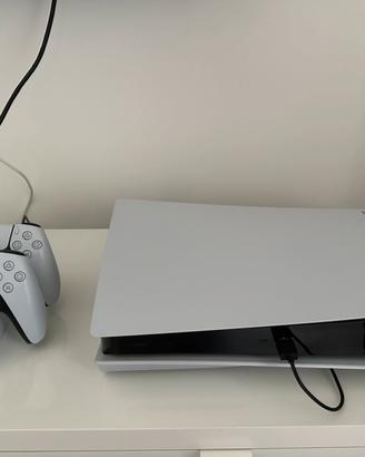 PlayStation 5 Slim Lettore Disco - 2 Controller