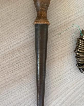 MANDRINO o FUSO TRIBOULE MISURATORE ANELLI OTTONE