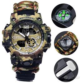 Braccialetto Survival Tattico Multifunzione 7-in-1
