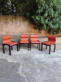 Set di 4 sedie da pranzo 