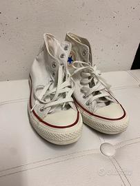 Converse All Star bianche nr. 37 Abbigliamento e Accessori In vendita a Vicenza