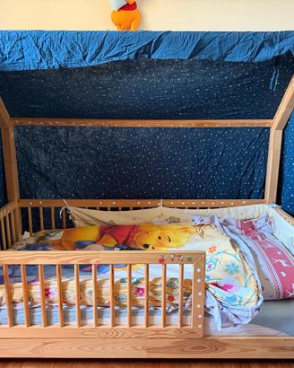 Lettino capanna montessoriano