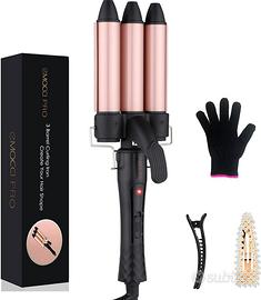 3 Tubi Piastra Capelli Onde  Ferro Arricciacapelli