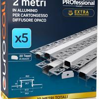 Profili alluminio per strisce led. 