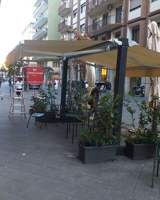 Gazebo Tenda a doppio rullo
