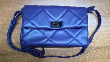 Borsa donna viola con tracolla