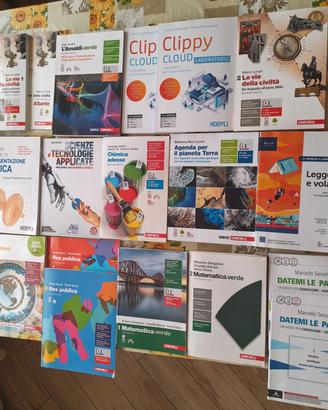 Libri scolastici biennio  istituto tecnico 