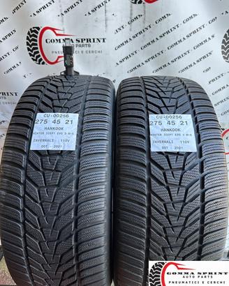 2 PNEUMATICI 275/45 R21 HANKOOK INVERNALI 95%
