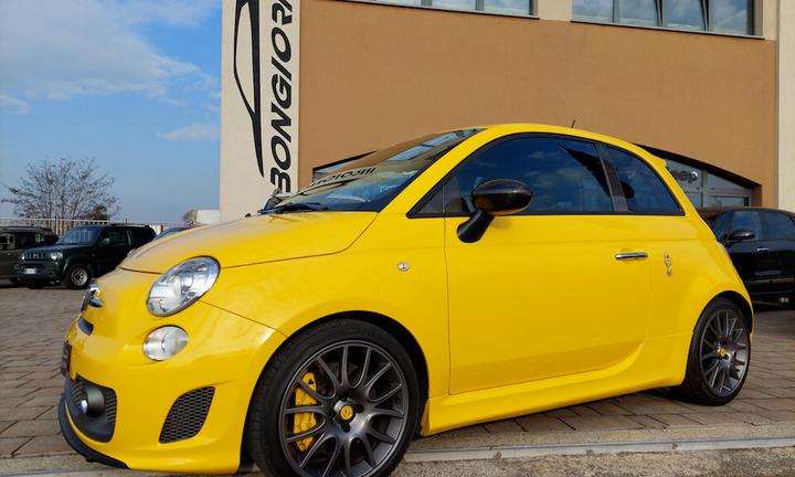 Abarth 695 tributo ferrari gialla n245 originale i