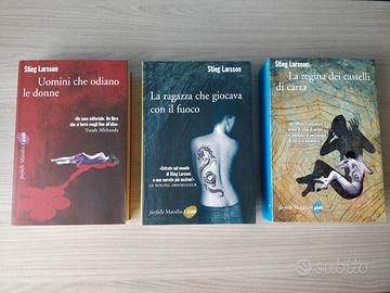 3 Libri di Stieg Larsson - Trilogia Millennium