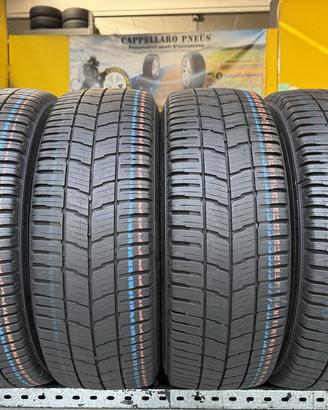 4 Gomme Kleber 215/65R16C 4 Stagioni 90% Residui