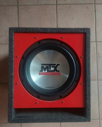Subwoofer MTX Thunder 10" 25cm 300w rms