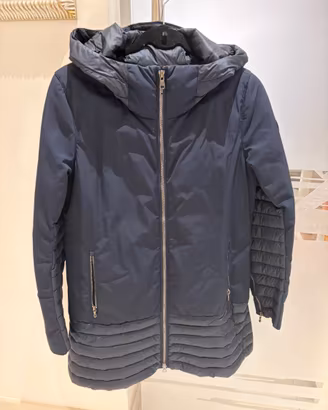 Piumino Colmar blu navy con cappuccio tg 40