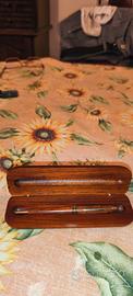Penna a sfera in Legno con Astuccio 