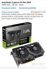 Scheda video gtx4060