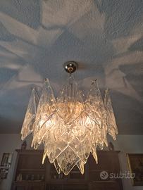 Lampadario vintage La Murrina Vetro di Murano