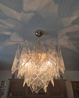 Lampadario vintage La Murrina Vetro di Murano