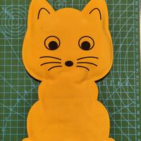 borsa gel caldo/freddo a forma di gatto 