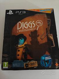 Ps3 Diggs l'investigatarlo, Gioco + Wonderbook