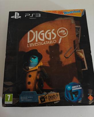 Ps3 Diggs l'investigatarlo, Gioco + Wonderbook