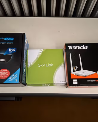 Kit networking e ricevitore satellitare