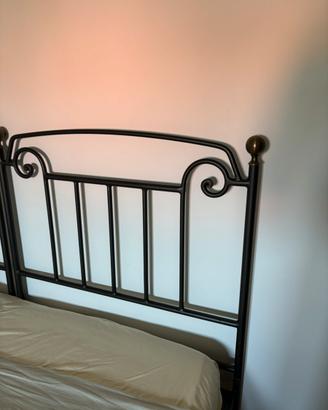 Letto in ferro battuto piazza singola