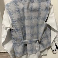 Completo elegante bambino – camicia, gilet e papil