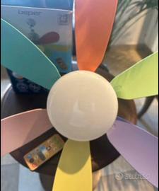 Ventilatore da soffitto con luce led