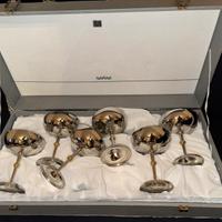 Coppe champagne Palladium plate