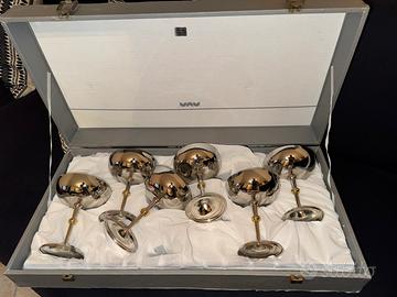 Coppe champagne Palladium plate