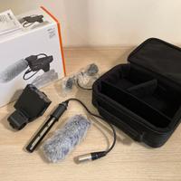 Microfono Sony XLR-K3M (shotgun ECM-XM1+adaptor)