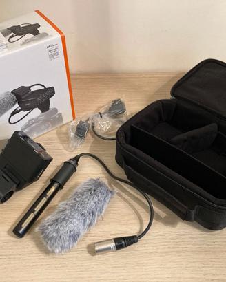 Microfono Sony XLR-K3M (shotgun ECM-XM1+adaptor)