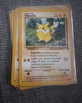 card pokemon Pikachu