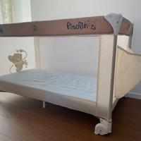LETTINO CAM PISOLINO L118 CON MATERASSO