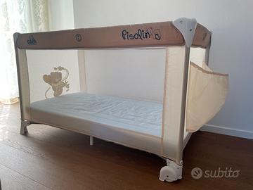 LETTINO CAM PISOLINO L118 CON MATERASSO