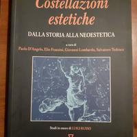 Costellazioni estetiche Libro saggio filosofia