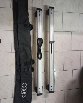 Sacca porta sci e barre porta tutto originali Audi