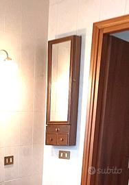 ARMADIETTO PENSILE Mobili Legno Arte Povera RETRO
