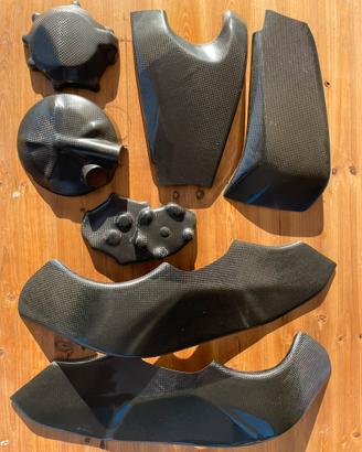 Protezioni in carbonio per kawasaki zx10r
