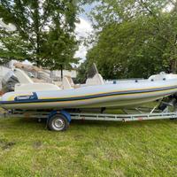 Splendido gommone Marlin 21 + Honda 150 cv 4 tempi