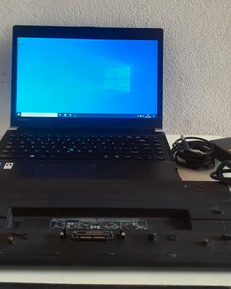 Toshiba Portegé R30 - i5 8GB RAM + Docking station