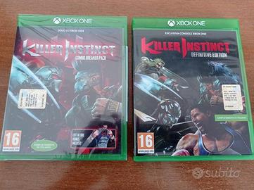Killer Instinct edizione 1 e 2 in  lotto xbox