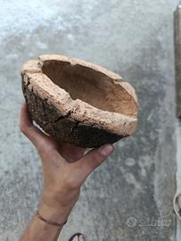 Posacenere / Svuotatasche  in sughero artigianale 