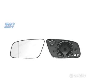 VETRO SPECCHIO BASE SINISTRA AUDI A6 C5 4B 97-04