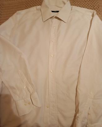 Camicia elegante grigio perla Ingram, usata pochis