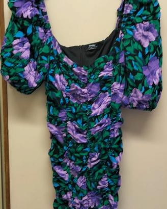 Bershka vestito floreale donna